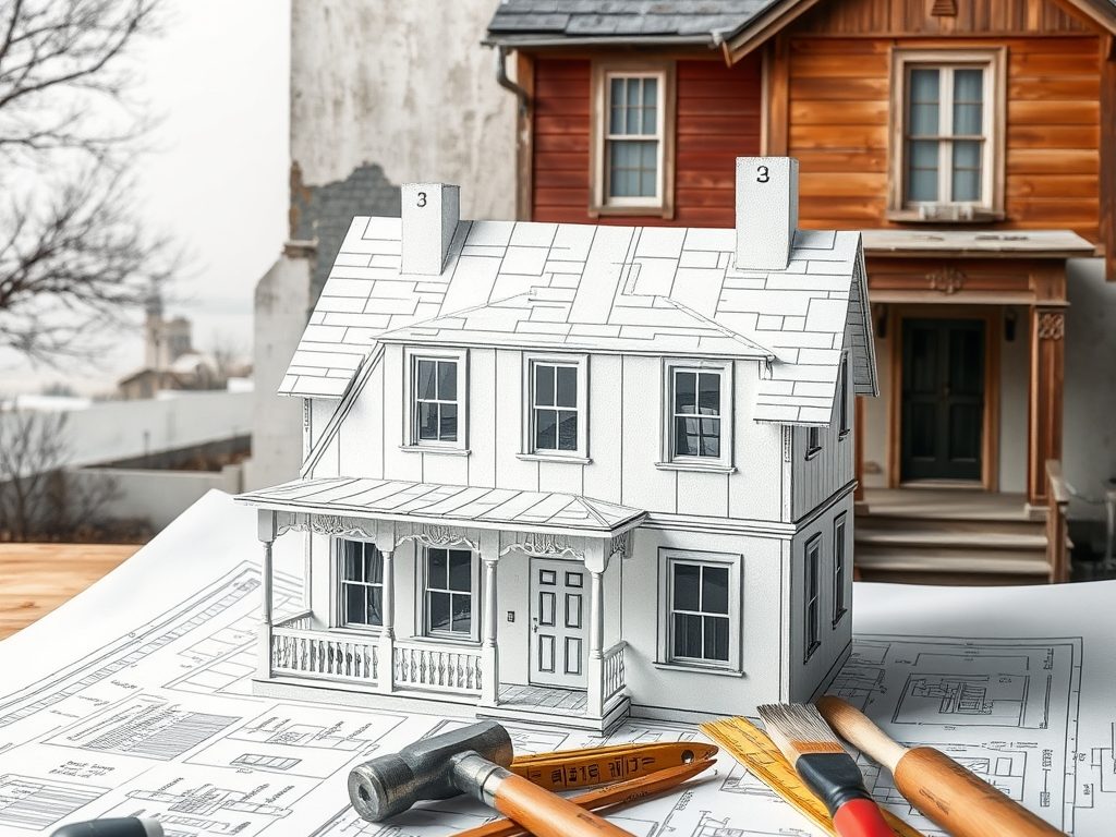 Plan etapowania remontu starego domu — jak rozłożyć prace i koszty, by uniknąć błędów i opóźnień