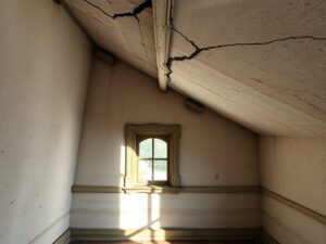Jak rozpoznać i naprawić nieprawidłową współpracę stropu i dachu w starym domu