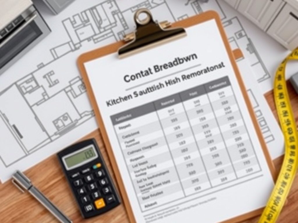 Kosztorys kuchni od A do Z: jak zaplanować budżet i uniknąć nieprzewidzianych wydatków podczas remontu i aranżacji